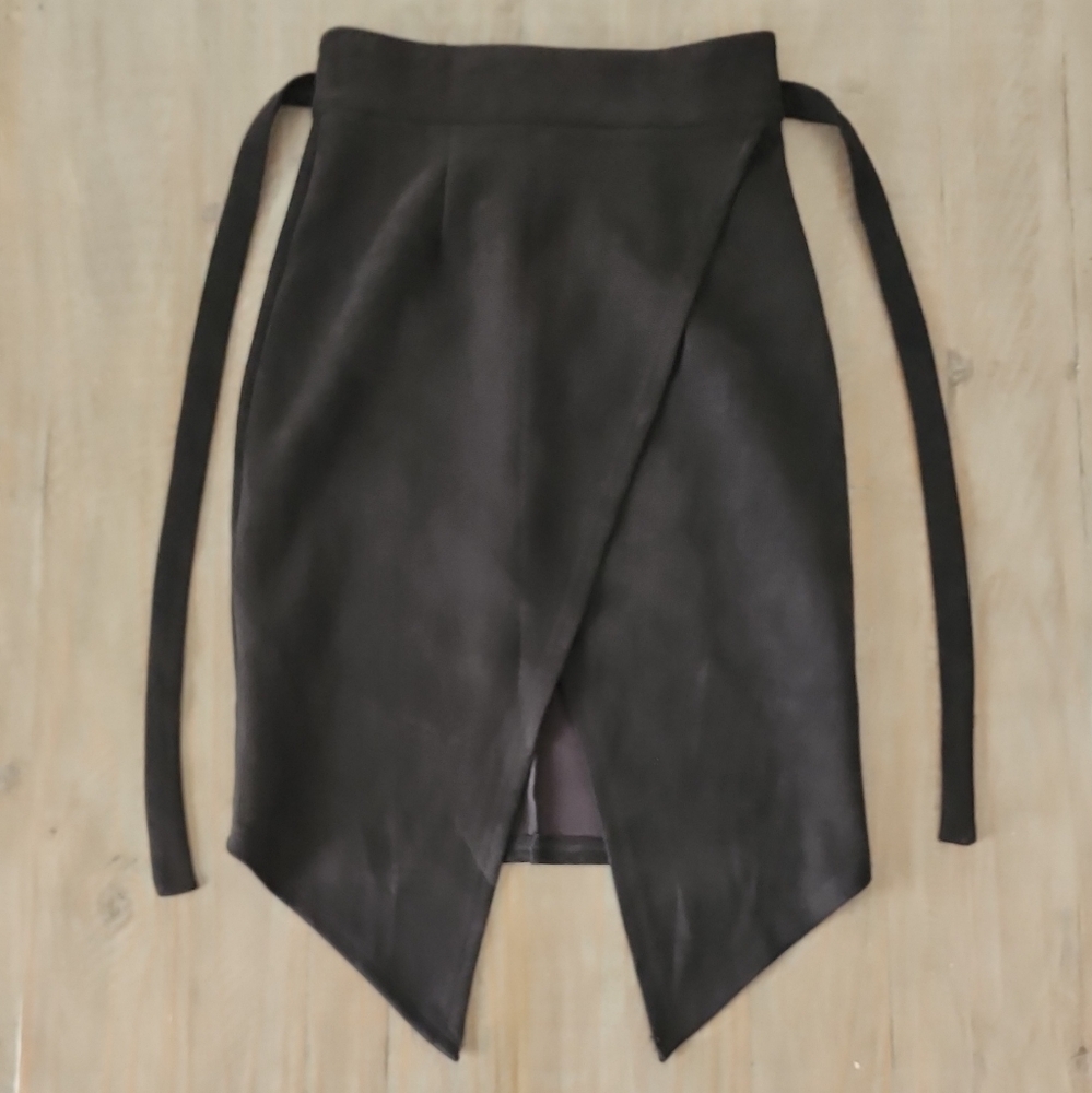 NUDE Black Mini Skirt #C2509-0067